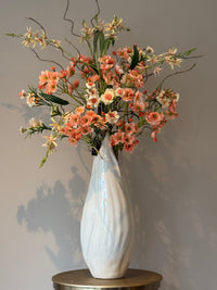 Vase Ibiza Shiny Ceramic Beige Large