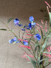 Zijdenboeket Blue Harmony