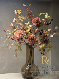 Zijdenboeket autumn pink