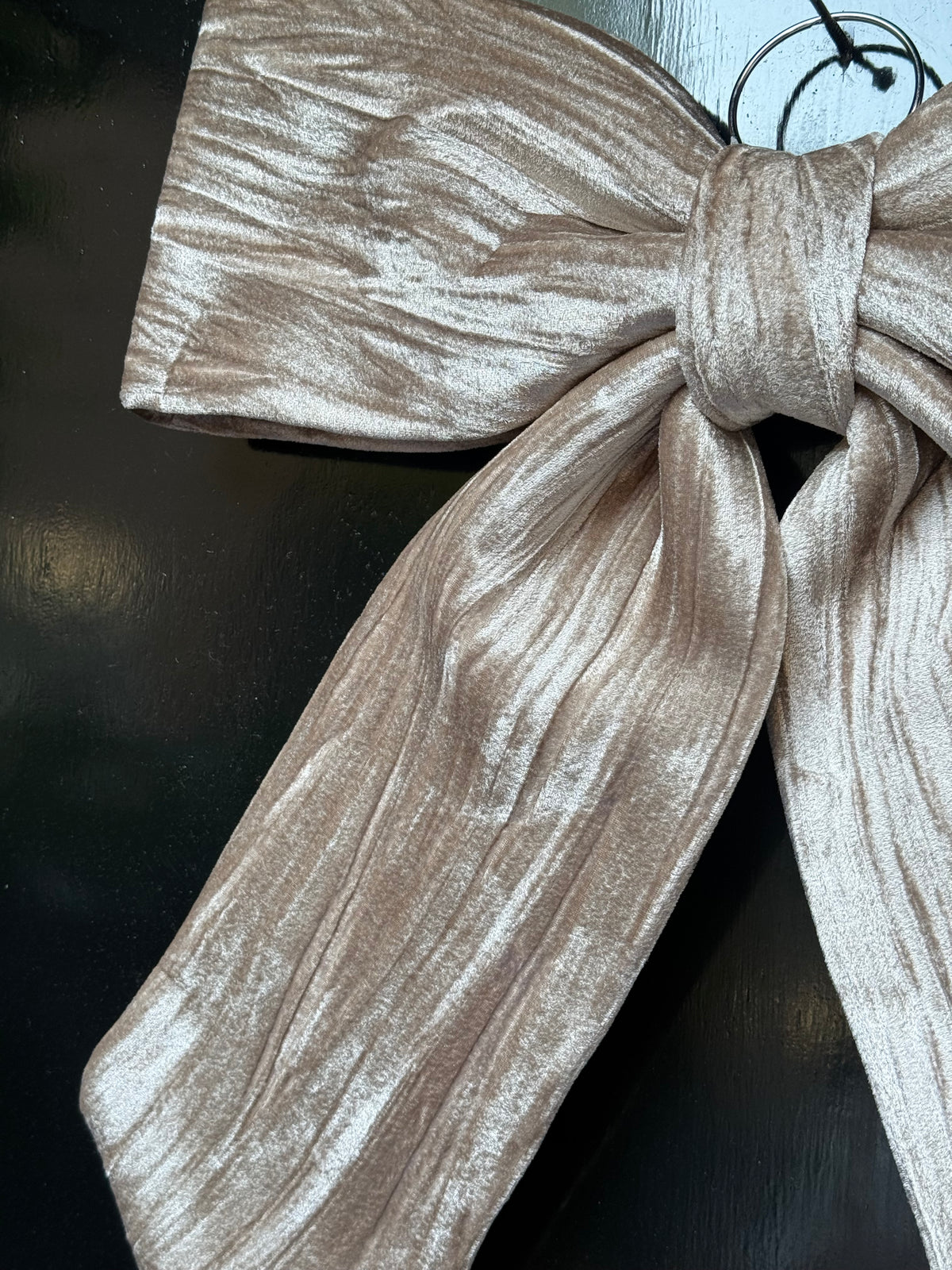 Velvet Bow – Champagne XL