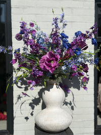 Zijdenboeket Purple Rain XL