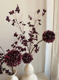 Zijden Chrysant – Deep Burgundy