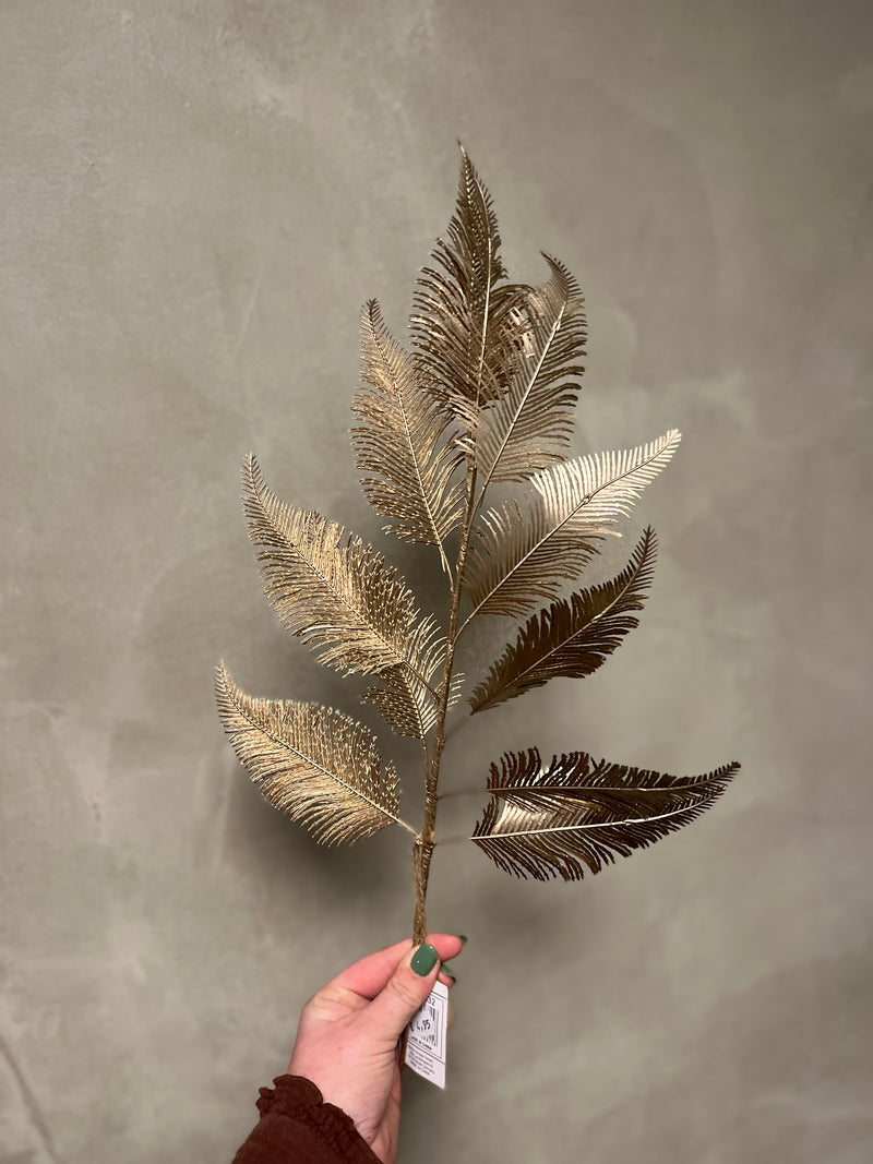 Gold leave