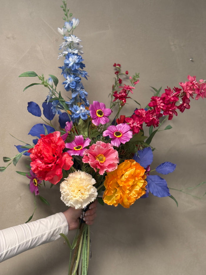 Zijdenboeket flora