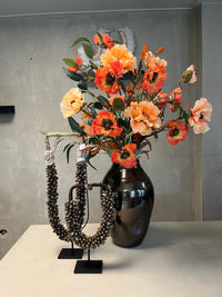 Schelpen ketting op standaard L