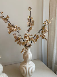 Zijden Lunaria Tak – Champagne Gold