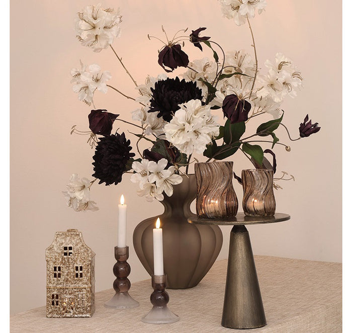 Theelichth Esli S bruin-L8B8H10,5CM