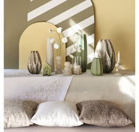 Vaas ro Levi Leaf L groen-L23,5B23,5H37,5CM