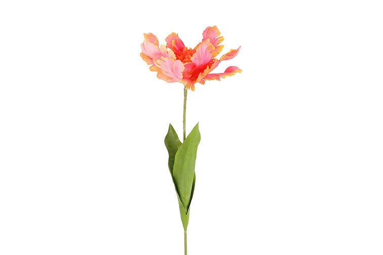 Kunst bloem Tulp Tulipa Parrot Karin L l.-L18B18H66CM