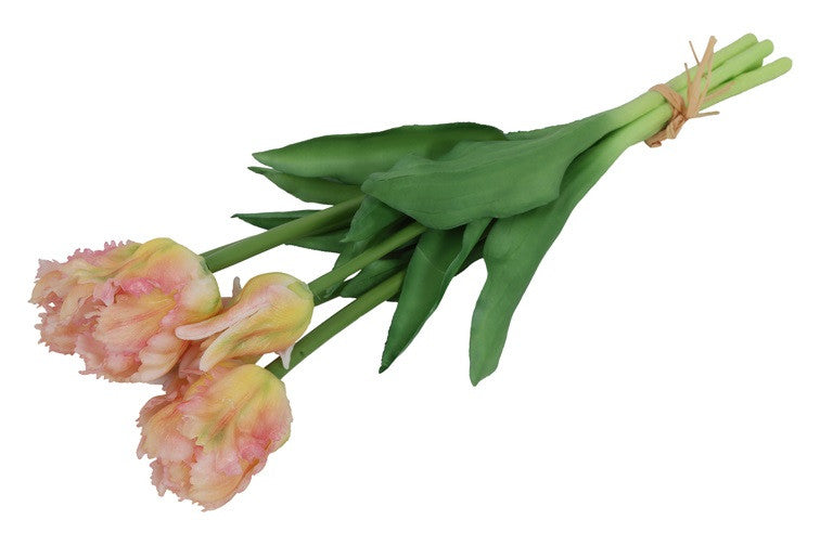 Kunst boeket Tulp Tulipa (parrot) 3D-L16B16H47CM