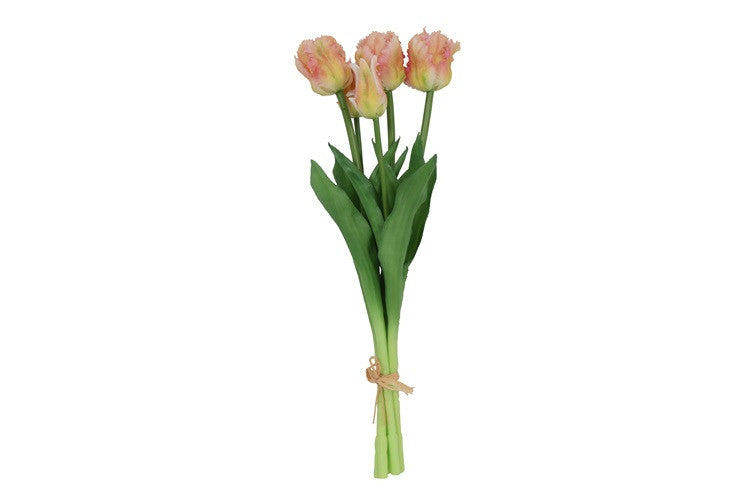 Kunst boeket Tulp Tulipa (parrot) 3D-L16B16H47CM