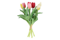 Kunst boeket Tulp Tulipa x7 S veelkl-L20B20H28CM