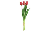 Kunst boeket Tulp Tulipa fuchsia-L10B10H41CM