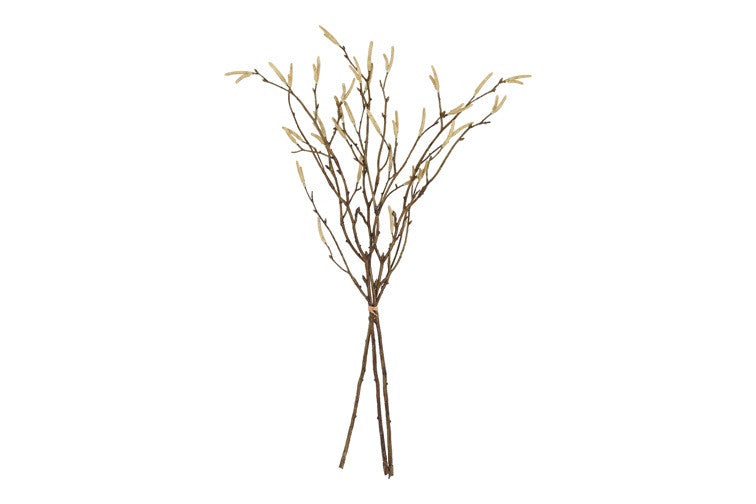 Kunst bundel Salix babylonica 3x crème-5B15H58CM