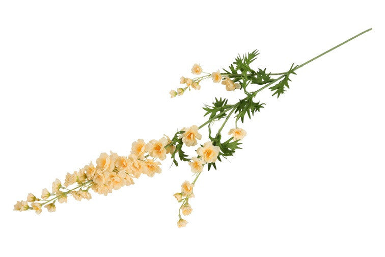 Kunst bloem Delphinium giant crème-L10B10H90CM