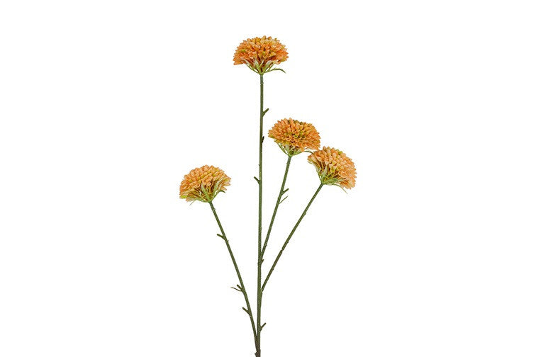 Kunst bloem Chrysanthemum geel-L20B9H67CM