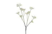 Kunst bloem Anthriscus L wit-L22B14H115CM