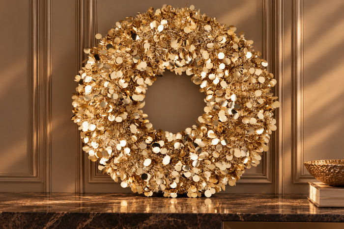 Wreath Sparkling Polystyrene Champagne Large