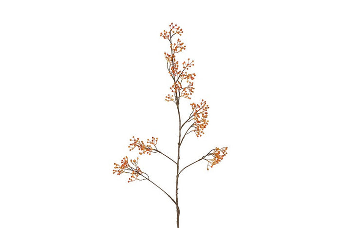 Kunstbes Ilex Verticillata L l.oranje