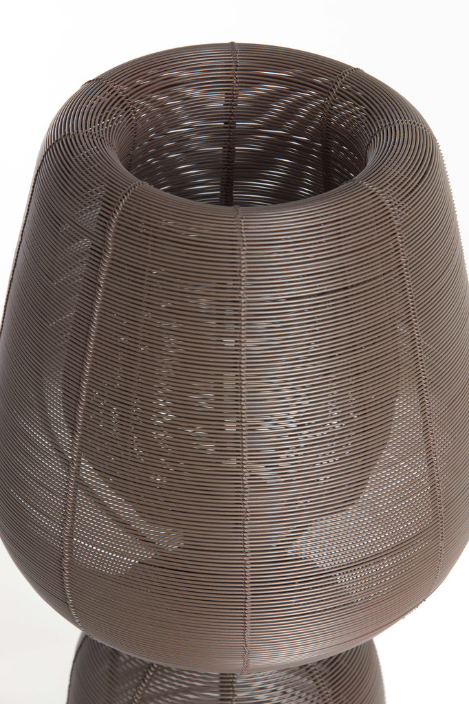 Table lamp 24x54 cm ABOSO dark brown