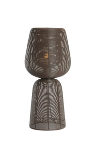 Table lamp 24x54 cm ABOSO dark brown