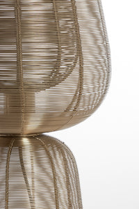 Table lamp 24x54 cm ABOSO light gold
