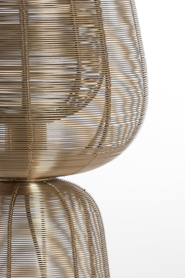 Table lamp 24x54 cm ABOSO light gold