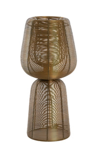 Table lamp 24x54 cm ABOSO antique bronze