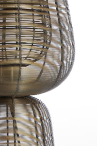 Table lamp 24x54 cm ABOSO antique bronze