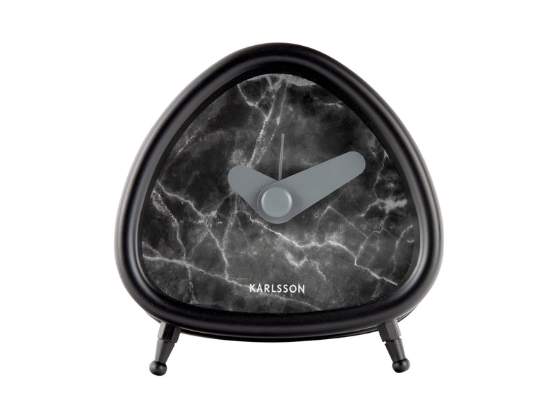 Alarm Clock Triangle Marble
