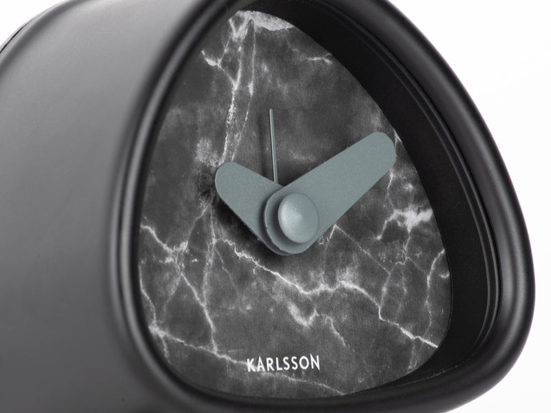 Alarm Clock Triangle Marble