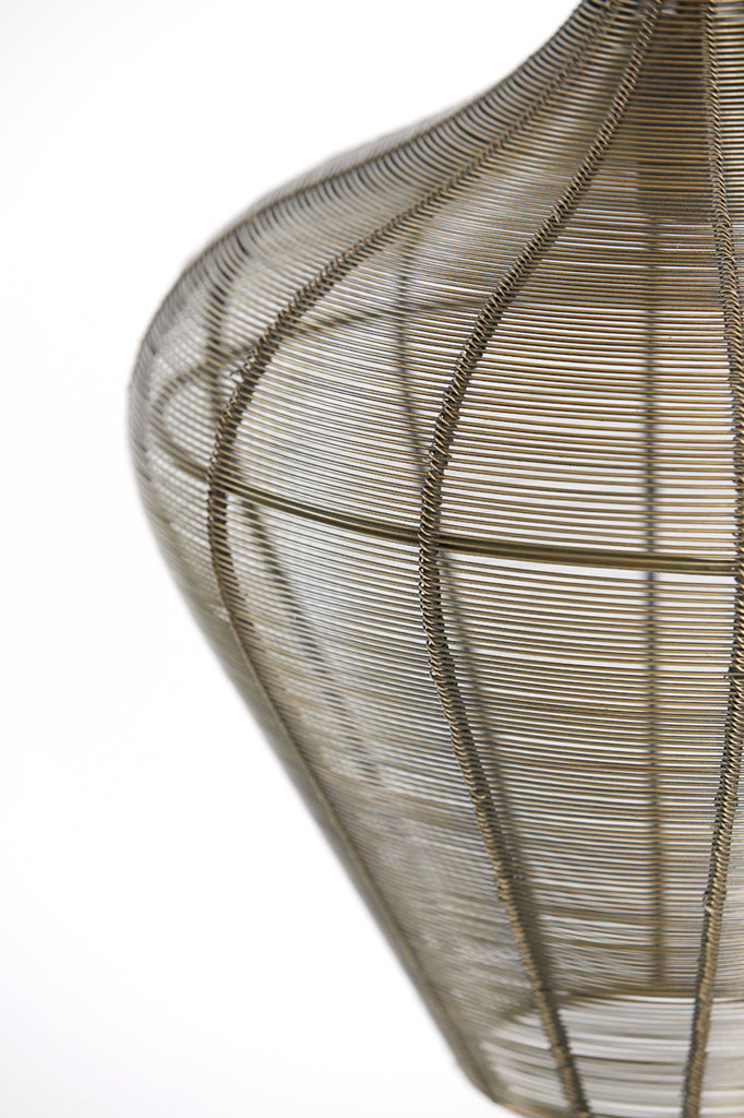 Hanging lamp 36x40 cm ALVARO antique bronze