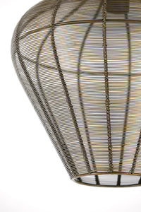 Hanging lamp 36x40 cm ALVARO antique bronze