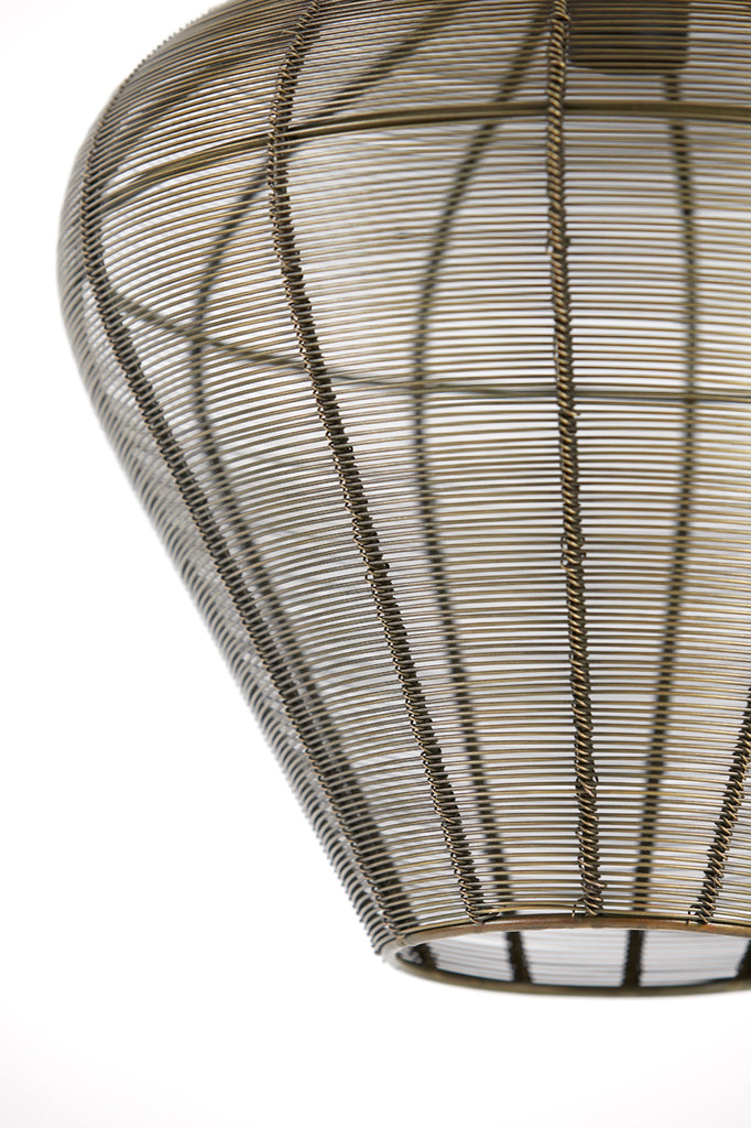 Hanging lamp 36x40 cm ALVARO antique bronze