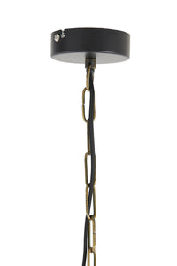 Hanging lamp 36x40 cm ALVARO antique bronze
