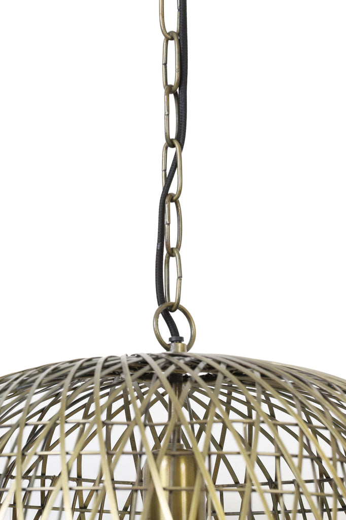 Hanging lamp 50x44 cm ALWINA antique bronze