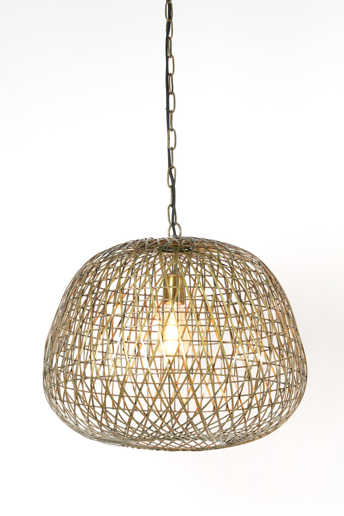 Hanging lamp 50x44 cm ALWINA antique bronze