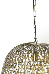 Hanging lamp 50x44 cm ALWINA antique bronze