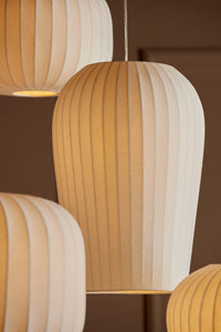 Hanging lamp 31x46 cm AXEL white
