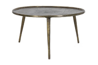 Side table 67,5x37 cm BABINA antique bronze