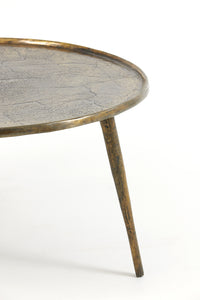 Side table 67,5x37 cm BABINA antique bronze