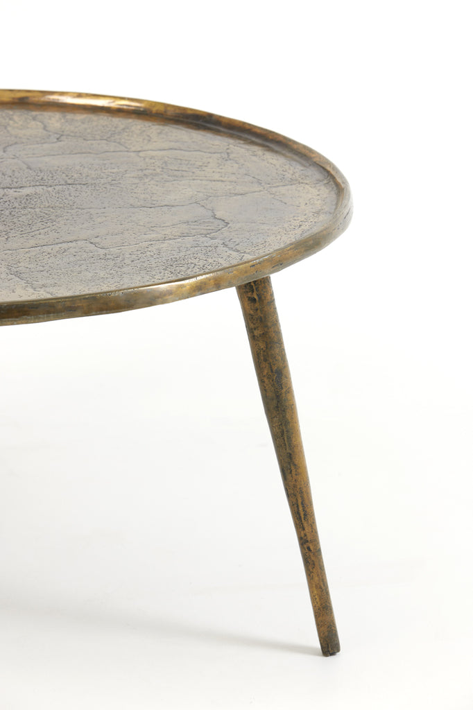 Side table 67,5x37 cm BABINA antique bronze
