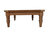Bahama salontafel tuin - 125x70x30 - naturel -  teak