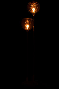 Base Floorlamp Bollie Steel/Marble Black