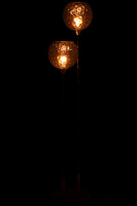 Base Floorlamp Bollie Steel/Marble Black