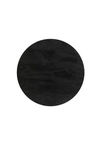 Side table 50x55 cm BICABA wood black