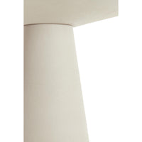 Bijzettafel Abala - Crème - 28x28x53cm