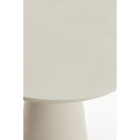 Bijzettafel Abala - Crème - 28x28x53cm