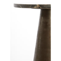 Bijzettafel Ynez - Bruin - 29x29x43cm