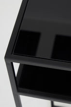 Afbeelding in Gallery-weergave laden, Pillar S/2 30x30x80+35x35x100 cm BILO matt black+glass black
